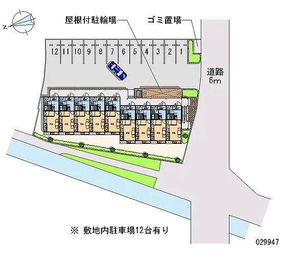 ★手数料０円★加古川市別府町西町　月極駐車場（LP）